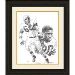  Cleveland Browns Framed Bill Willis Cleveland Browns By 