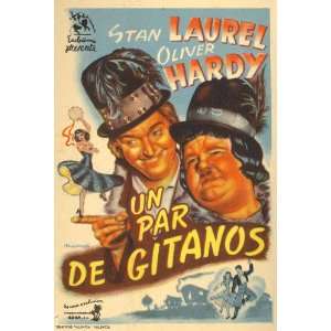   11x17 Stan Laurel Oliver Hardy Mae Busch Darla Hood: Home & Kitchen