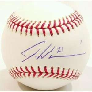  Autographed Dontrelle Willis Baseball   Rawlings: Sports 