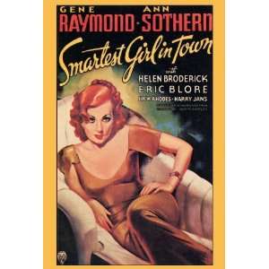  Smartest Girl in Town (1936) 27 x 40 Movie Poster Style B 