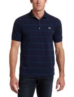  Fred Perry Mens Fine Stripe Polo Clothing