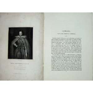    Memoirs Portrait 1836 Edward Lord Herbert Cherbury