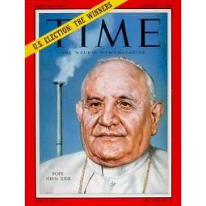  Pope John XXIII / TIME Cover November 10, 1958, Art 