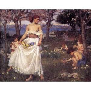 Hand Made Oil Reproduction   John William Waterhouse   24 x 20 inches 