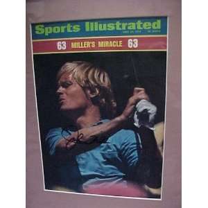 Johnny Miller Autographed June 25, 1973 Sports Illustrated Magazine 