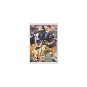   Visions Signings Autographs Gold #56   Jon Runyan Sports Collectibles