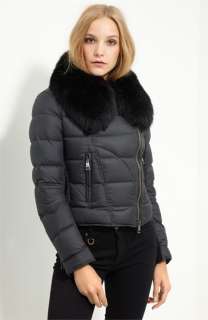 Burberry Brit Asymmetrical Quilted Jacket  