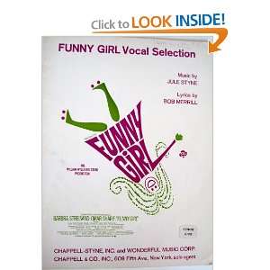  Funny Girl (Vocal Score) Jule Styne, Bob Merrill Books