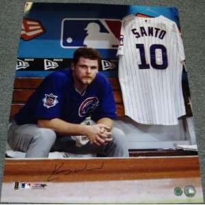  Kerry Wood Signed 16x20 2003 NLCS