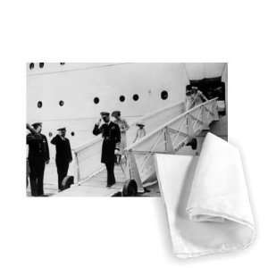  King George VI and Queen Elizabeth   Tea Towel 100% Cotton 