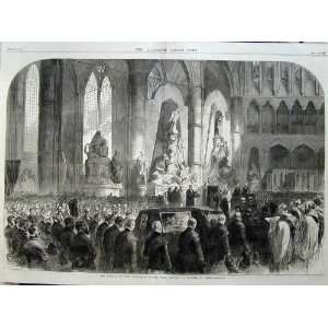  Funeral Lord Palmerston Westminster Abbey 1865 Fine Art 