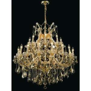 Maria Theresa 24 Light Chandelier Finish / Crystal Color / Crystal 