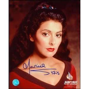     Autographed By Counselor Troi Actor Marina Sirtis 