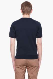 Marc By Marc Jacobs Dark Blue Crest Sweater T shirt for men  SSENSE