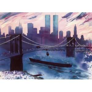  Brooklyn Bridge By Mike Fitzpatrick Highest Quality Art 