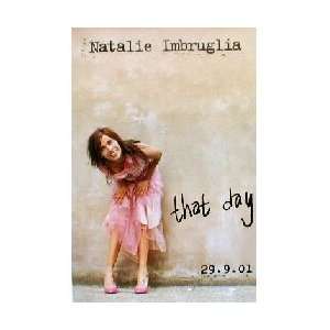 NATALIE IMBRUGLIA That day Music Poster