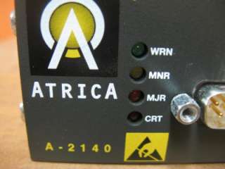 ATRICA OPTICAL ETHERNET EDGE SWITCH AT20030 WARRANTY  