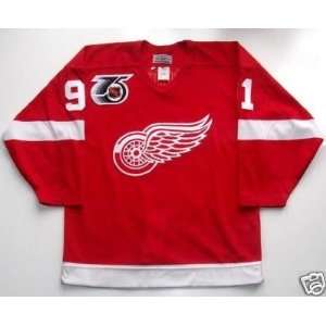 Sergei Fedorov Detroit Red Wings Jersey Ccm Authentic   Small