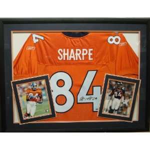 Shannon Sharpe Framed Jersey