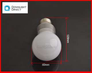 3x1W E27 Warm White High Power LED Light Bulb Lamp 110 240V New  