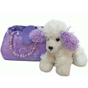   Dog Fancy Pals Pet Carrier   8 Plush With In Purse