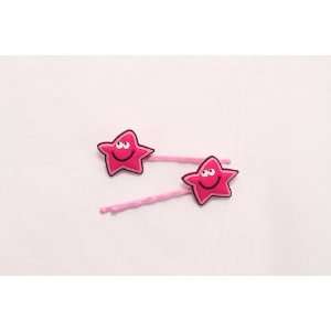  Keikihouse Hair Clip   Pink Star (for kids love Disney Mickey Dora 