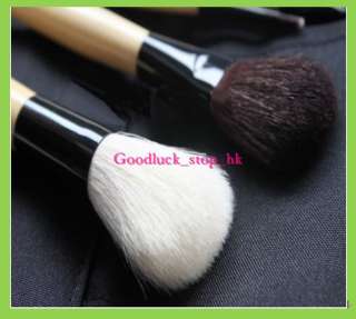   New Bobbi Brown 12pcs Goat Hair Makeup Brushes Set Cosmetic Brush+Case