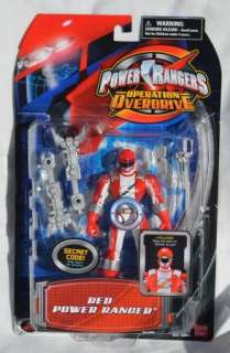 Power Rangers Operation Overdrive RED Action Figure NEW  