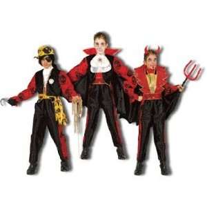    Vampire Child Costume Dress Up Sets (3 in 1) Size 8 10: Toys & Games