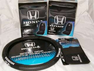Honda Seatcovers Steering Wheel Cover CD DVD Organizer  