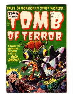 TOMB OF TERROR 14 (1954) RIVER CITY PRE CODE HORROR  