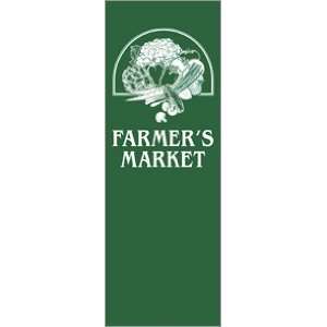   Seasonal Banner Farmers Market Vegetable Basket Patio, Lawn & Garden