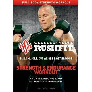   Pierre Rushfit Strength & Endurance Workout DVD ~ Georges St. Pierre