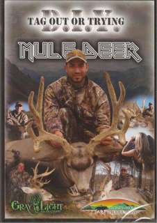 TAG OUT or DIY Trying ~ Mule Deer Hunting DVD Archery  