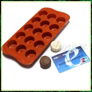 Silicone Clay Chocolate Candy Ice Jelly Mold/Mould Gift  