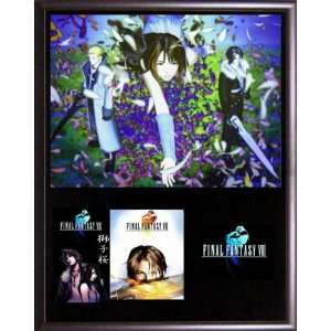 Final Fantasy VIII 8 Collectible Plaque Series w/ Card (#2)