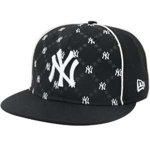 New Era New York Yankees Black Diamond Fitted Hat  Sports 