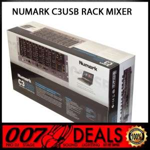 Brand New Numark C3USB 19 5 Channel Pro DJ Mixer USB  