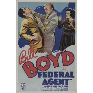  Federal Agent Poster Movie French 11 x 17 Inches   28cm x 