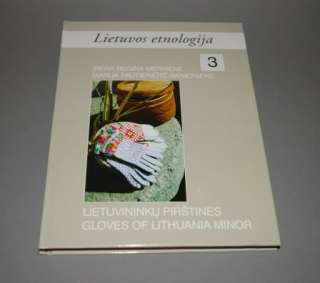 Rare Traditional Lithuania Gloves Knitting Pattern Folk Art Book 