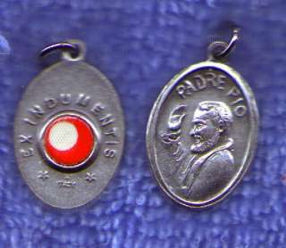 RELIC MEDAL Saint Padre Pio (Oval)  