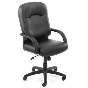  Boss High Back Caressoft Chair In Black