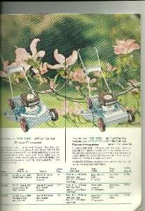 1973 Lawn Flite Power Mowers by MTD catalog  