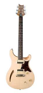    PRS SE Custom Semi Hollow Guitar, Natural Musical Instruments