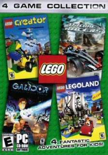 NEW PC Lego Creator+Drome Racers+Galidor+LegoLand  