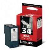 Lexmark 34 18C0034 New Genuine Black Ink Cartridge  