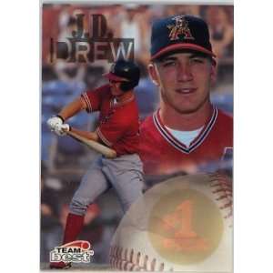  J.D. Drew St. Louis Cardinals 1998 Best Promos Signature 