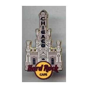 Hard Rock Cafe Pin 40201 Chicago Water Tower with Error