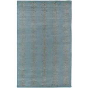  Candice Olson Modern Classic Blue and Silver Area Rug 