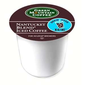 Green Mountain Nantucket Blend Iced Coffee Keurig K Cup, 16 Count 